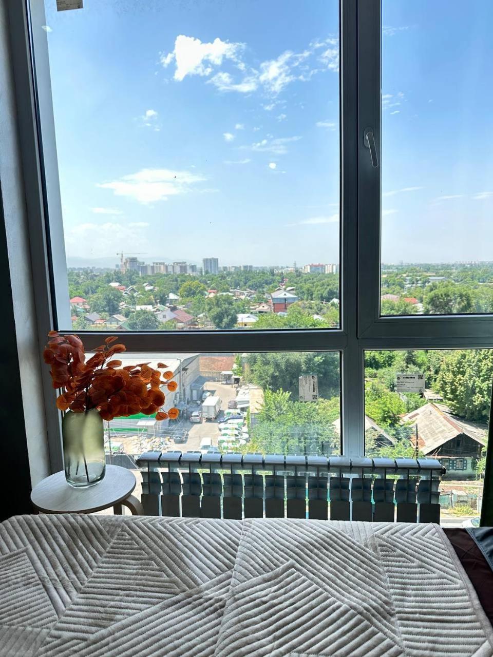 Medinahotelkz, #69, вид на горы и закат, до арбата 15 мин пешком, Halal Apartment Almaty